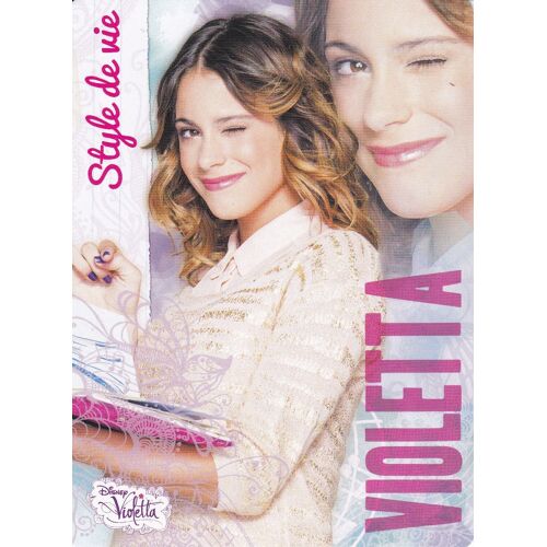 Carte Violetta - Disney - Activity Cards - Fashion - Violetta N°47 - Style De Vie - 