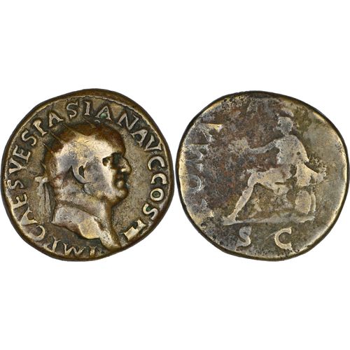 Rome - Dupondius - Vespasien - 71 Ad - Roma Rome Assise - 13.47 G. - Ric.476