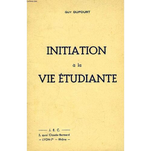 Initiation A La Vie Etudiante