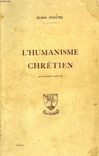 L'humanisme Chretien