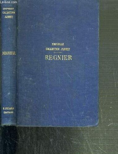 Oeuvres Completes De Regnier