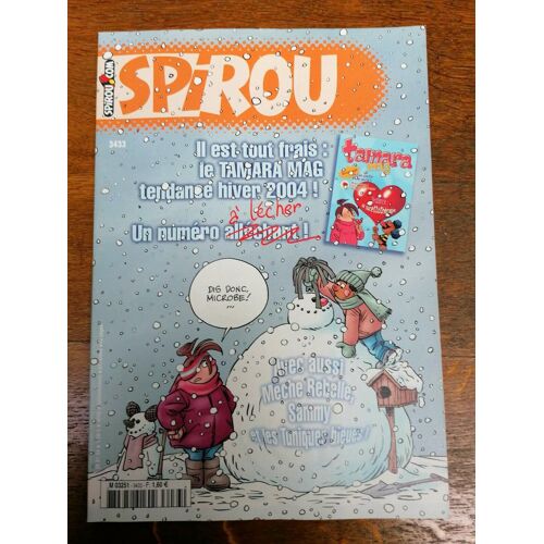 Spirou N3433 Il Est Tout Frais Le Tamara Mag Tendance Hiver