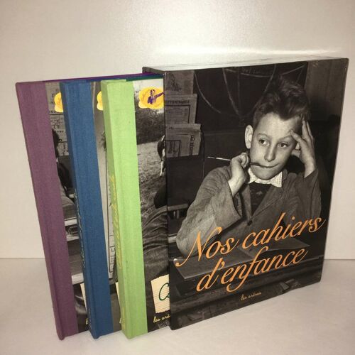 Coffret Nos Cahiers D'enfance Les Arènes Ecriture Geographie Ecole Rurale