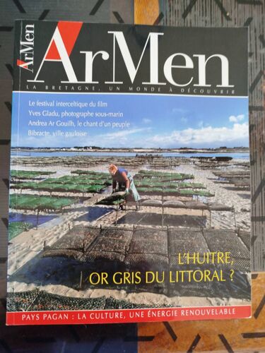 Revue Armen " La Bretagne Un Monde À Découvrir - Le Numéro 170 - L'huitre Or Gris Du Littoral ? " De Mai Juin 2009