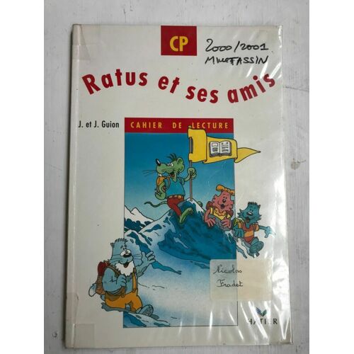 Jean Guion Cahier De Lecture Hatier
