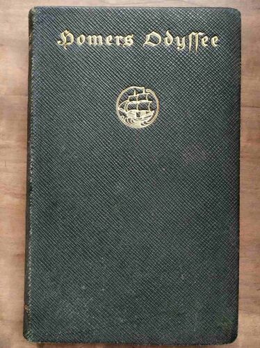 Homers Odyssee Neu Übertragen Von Rudolf Alexander Schröder