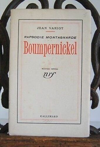 Boumpernickel Rapsodie Montagnarde