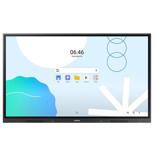 Samsung Interactive Display WA75D - Classe de diagonale 75" WAD Series écran LCD rétro-éclairé par LED - éducation/entreprise - avec tableau blanc interactif intégré, écran tactile (multitouch) -...