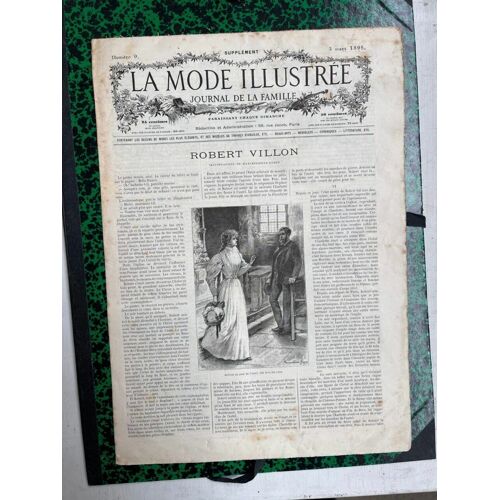La Mode Illustrée Journal De La Famille N9 3 Mars 1895
