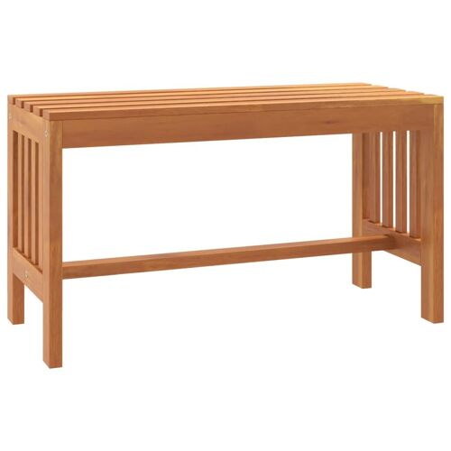 Banc De Jardin 80 Cm Bois Massif D'eucalyptus