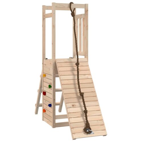 Vidaxl Aire De Jeux D'extérieur Bois De Pin Massif