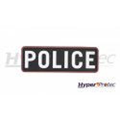Patch Airsoft Police Couleur Noir