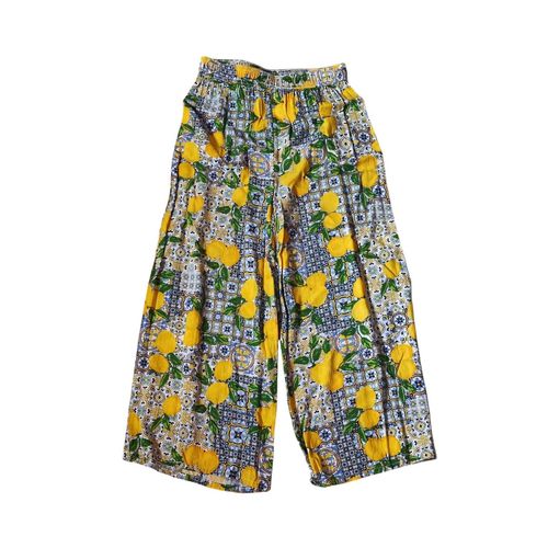 Pantacourt Ample Citron Taille Xxs