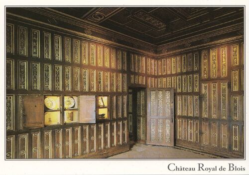 Château De Blois, " Appartement De La Reine, Cabinet D'études Renaissance Construit Pour François 1er, Connu Sous Le Nom De "Cabinet Aux Poisons De Catherine De Médicis".