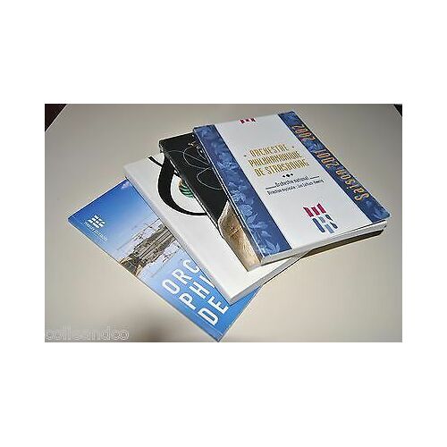 Orchestre National Philharmonique De Strasbourg Lot De 4 Livres Saison