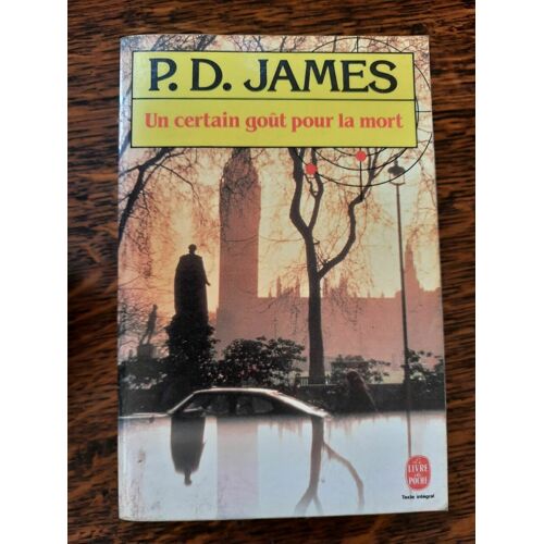 P D James Un Certain Goût Pour La Mort