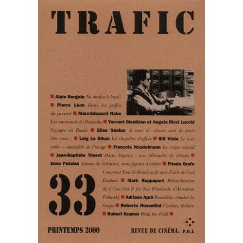 Trafic N° 33 Printemps 2000