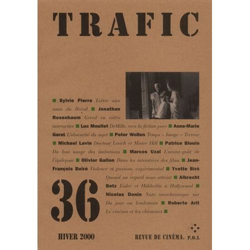 Trafic N° 36 Hiver 2000