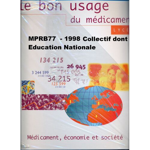 Le Bon Usage Du Médicament-Classeur + Vhs -Lycée S.E.S - Médicament, Eco Et Société  -11 Théme 1998 