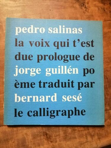 La Voix Qui T'est Due Prologue Le Calligraphe