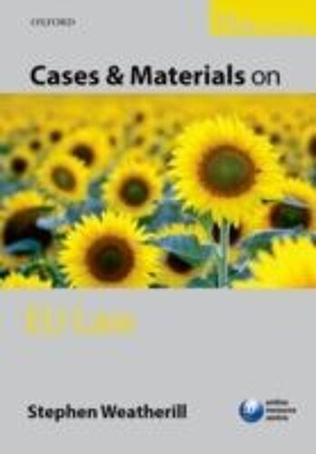 Cases And Materials On Eu Law