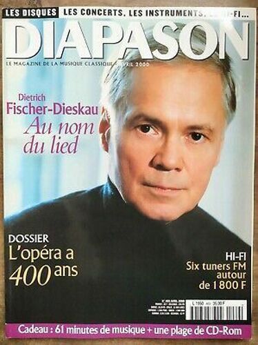 Diapason Le Magazine De La Musique Classique Nº 469 Avril 2000
