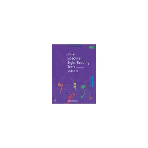 Guitar Specimen Sight-Reading Tests, Grades 1-8