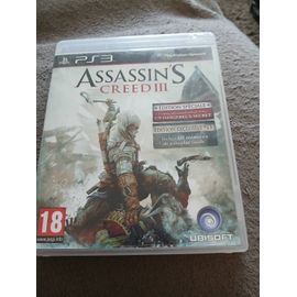 Jeu PS3 assassin's creed 3 édition speciale