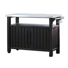 Keter Table D'extérieur Multifonctionnelle De Barbecue Unity Xl