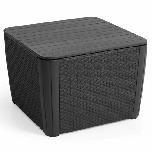 Keter Table D'appoint De Jardin Luzon+ Graphite 241664