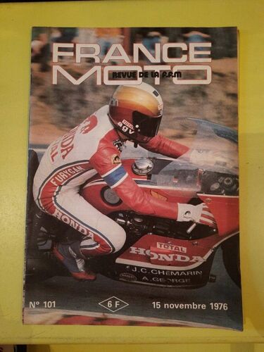 France Moto Revue De La F F M Nº 101 Novembre 1976
