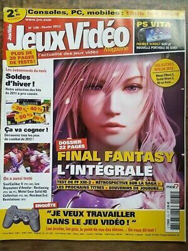 Jeux Vidéo Magazine Nº 135 Février 2012