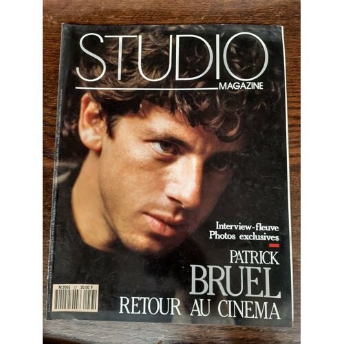 Studio Magazine N 57 1992 Interview Patrick Bruel Retour Au Cinéma
