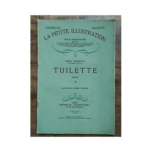 La Petite Illustration Nº 480 Roman N216 17 Mai 1930