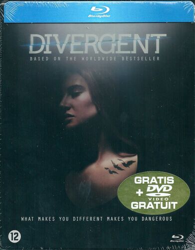 Divergente - Steelbook (Combo Blu Ray + Dvd) - Boîtier Métal - Fr/Ang  - Edition Benelux
