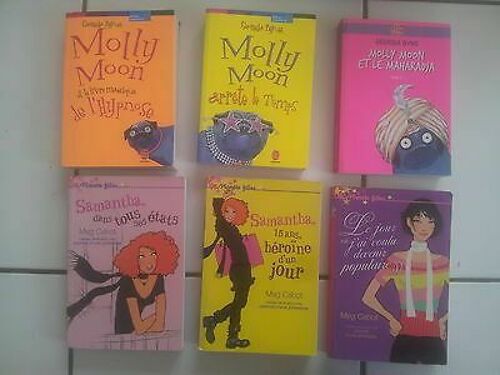 Lot 6 Romans Pour Jeunes Filles Molly Moon Samantha Meg Cabot Bel État