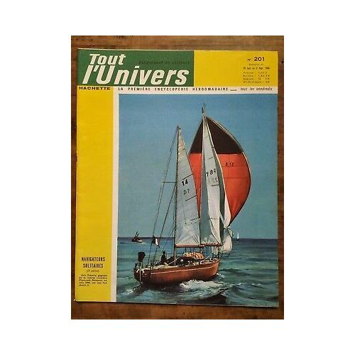 Tout L'univers Nº 201 Hachette 26 Août Au 2 Septembre 1966