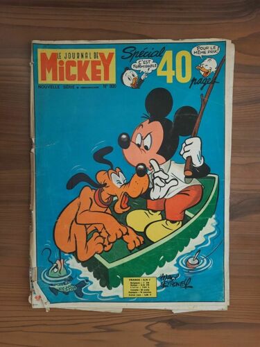 Le Journal De Mickey Nº 800 1967