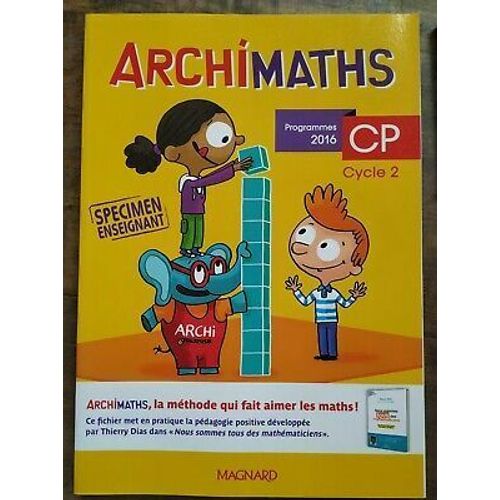 Archimaths Cycle 2 Fichier Cp Programmes
