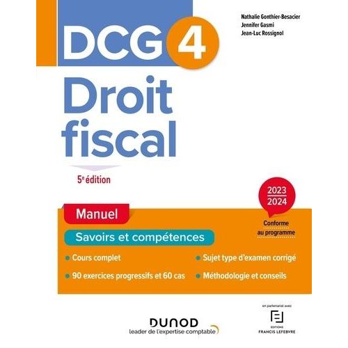 Droit Fiscal Dcg 4 - Manuel