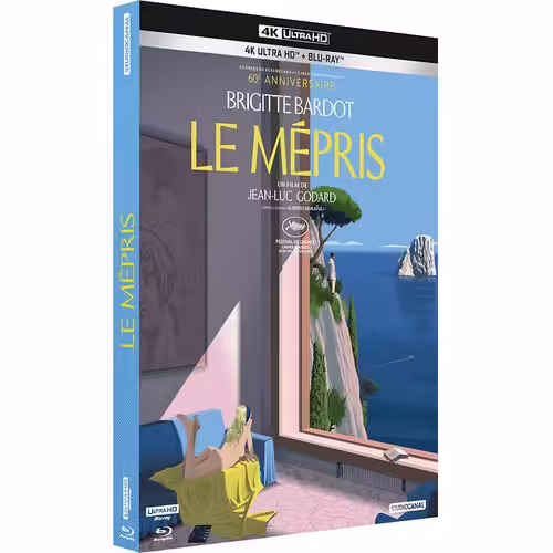 Le Mépris - 4k Ultra Hd + Blu-Ray - 60ème Anniversaire