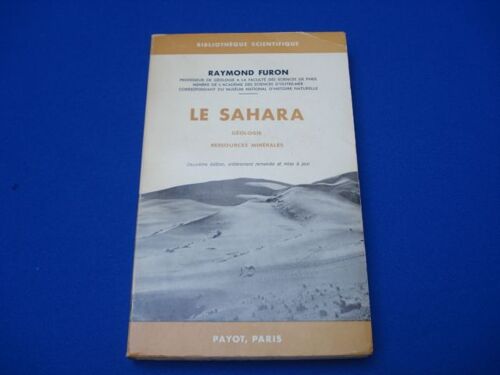 Le Sahara.  Géologie.  Ressources Minérales