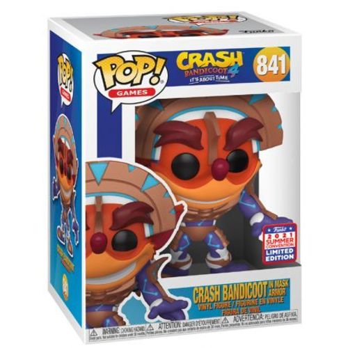 Figurine Funko Pop - Crash Bandicoot N°841 - Crash Bandicoot (55923)