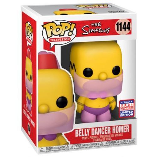 Figurine Funko Pop - Les Simpson N°1144 - Homer Danse Orientale (55560)