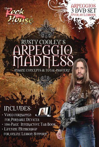 Rusty Cooley Arpeggio Madness3 Dvd Set