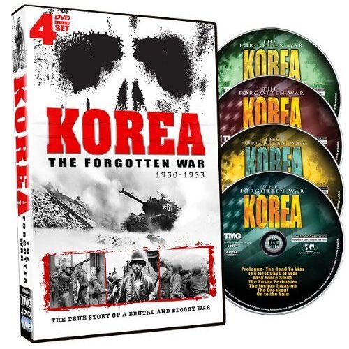 Korea The Forgotten War 4 Dvd Set!