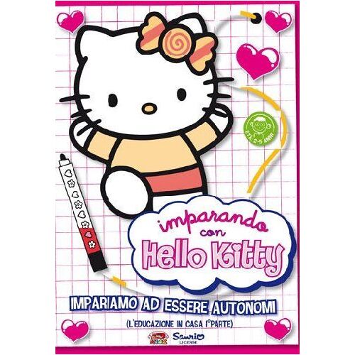 Hello Kitty Imparando Con Hello Kitty #01 Impariamo Ad Essere Autonomi [Italian Edition]
