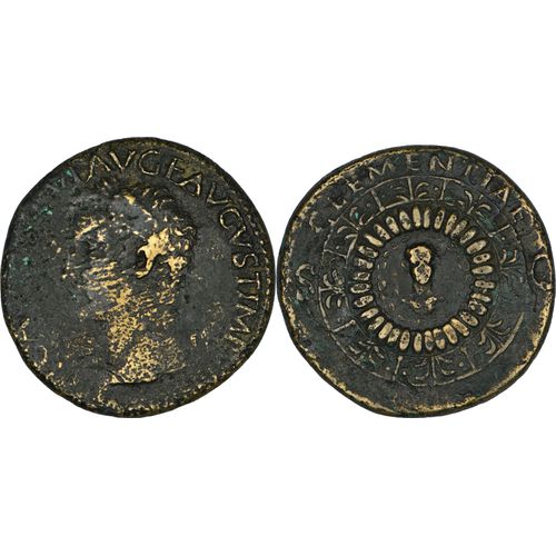 Rome - Dupondius - Tibere - 22 Ad - Clementiae - Type Inhabituel Et Très Rare - 13.75 G. - Ric.38 - 22-181