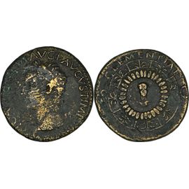 Rome - Dupondius - Tibere - 22 Ad - Clementiae - Type Inhabituel Et Très Rare - 13.75 G. - Ric.38 - 22-181