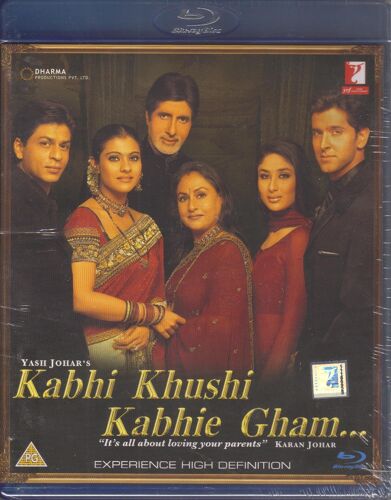 Kabhi Khushi Kabhie Gham Bollywood Blu Ray With English Subtitles [Blu Ray]